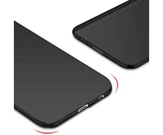 Dėklas Fusion Accessories "Soft Matte Back Case Galaxy A03S" Juodas