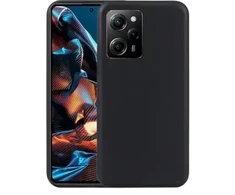 Dėklas Fusion Accessories Fusion soft matte back case silicone for Xiaomi Redmi Note 12 Pro | Poco X5 Pro 5G juodas