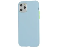 Fusion Accessories "Solid Silikoninis dėklas Galaxy A71" Light Mėlyna
