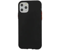 Fusion Accessories Fusion Solid Silikoninis dėklas skirtas Samsung G985 Galaxy S20 Plus juodas
