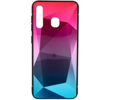 Dėklas Fusion Accessories "Stone Ombre Back Case Apple iPhone 11 Pro" Rožinė-mėlynas