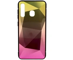 Dėklas Fusion Accessories Fusion Priedai "Stone Ombre Back Case Apple iPhone 11 Pro" Geltona-rožinė