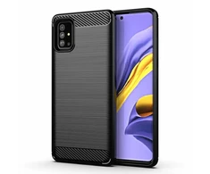 Fusion Accessories Silikoninis dėklas Fusion Trust Back skirtas Samsung A146B Galaxy A14 5G juodas