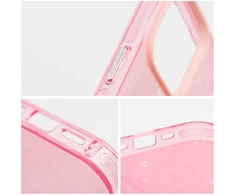 Dėklas Fusion Accessories Fusion Tutti Frutti silicone case for Apple iPhone 16 Pro pink