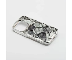 „Fusion Accessories“ „Fusion Twinki“ telefono dėklas, skirtas „iPhone 16 Pro“ sidabrinis