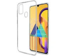 Fusion Accessories Fusion ultra 0,3 mm apsauginis silikoninis dėklas skirtas Samsung M215 Galaxy M21 skaidriam