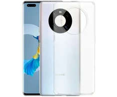 Fusion Accessories Fusion Ultra Back dėklas 1 mm apsauginis silikoninis dėklas skirtas Huawei Mate 40 Pro skaidriam
