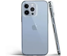 Fusion Accessories Fusion Ultra Back dėklas 2 mm apsauginis silikoninis dėklas skirtas Apple iPhone 13 Pro Max skaidriam