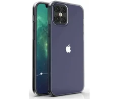 Fusion Accessories Fusion Ultra galinis dėklas 1 mm apsauginis silikoninis dėklas, skirtas Apple iPhone 12 | 12 Pro skaidrus