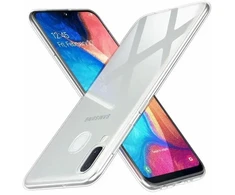 Dėklas Fusion Accessories Fusion Priedai "Back Case Ultra 0,3 mm Galaxy A20e" Skaidrus