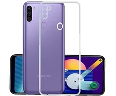 Fusion Accessories Fusion Ultra Back dėklas 1 mm apsauginis silikoninis dėklas, skirtas Samsung M115 Galaxy M11 skaidriam