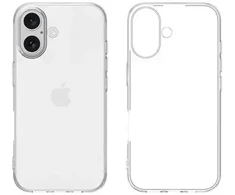 Dėklas Fusion Accessories Fusion Ultra Back Case 2 mm protect silicone case For Apple iPhone 16e transparent