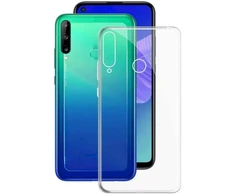 Fusion Accessories Fusion Ultra galinis dėklas 0,3 mm apsauginis silikoninis dėklas, skirtas Huawei P40 Lite skaidriam