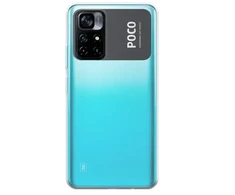 Fusion Accessories Fusion Ultra galinis dėklas 1 mm apsauginis silikoninis dėklas skirtas Xiaomi Poco X4 Pro 5G skaidrus