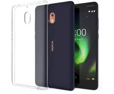 Fusion Accessories Fusion Ultra Back Case 0.5 mm Silikoninis dėklas For Nokia 2.1 Transparent