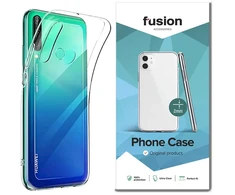 Fusion Accessories Fusion Ultra Clear Series 2 mm silikoninis dėklas skirtas Huawei P40 Lite E Transparent (EU Blister)