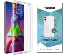 Fusion Accessories Fusion Priedai "Ultra Clear Series 2 mm Silikoninis dėklas Galaxy M51" Skaidrus