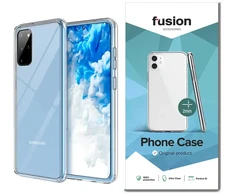 Fusion Accessories Fusion Ultra Clear Series 2 mm silikoninis dėklas skirtas Samsung G985 | G986 Galaxy S20+ | S20+ 5G Transparent (EU Blister)