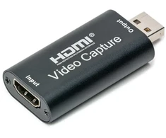 Fusion Accessories Fusion video signal converter from HDMI to USB (image capture) juodas