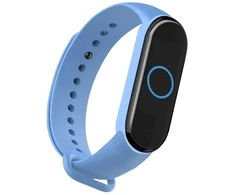 Fusion Accessories Wave smartwatch strap for Xiaomi Mi Band 5/6 | mėlynas
