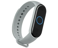 Išmaniosios apyrankės Xiaomi Mi Band 3/4 dirželis, Pilkos spalvos
