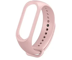 Fusion Accessories „Fusion“ priedai „Fusion“ bangų juosta, skirta „Xiaomi Mi Band 3“ | „Mi Band 4“ | 5 | 6, šviesiai rožinė