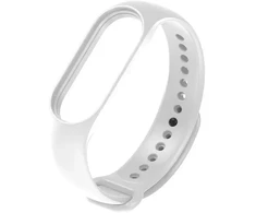 Fusion Accessories Fusion Wave band For Xiaomi Mi Band 3 | 4 | 5 | 6 baltas