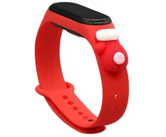 Fusion Accessories Fusion Xmas Glove for Xiaomi Mi Band 5 | Mi Band 6 red