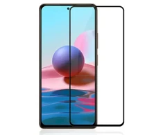 Fusion Accessories Fusion full glue 5D grūdintas stiklas pilnai uždengtas rėmeliu Xiaomi Redmi Note 11 | Poco M4 Pro 5G juodas