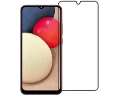 Fusion Accessories Fusion Full Glue 5D grūdintas stiklas pilnai uždengtas rėmeliu Samsung A025 Galaxy A02S juodas