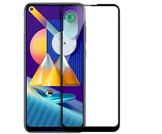 Fusion Accessories Fusion Full Glue 5D grūdintas stiklas pilnai uždengtas rėmeliu Samsung M115 Galaxy M11 | A115 Galaxy A11 Juodas