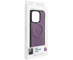 Fusion Accessories Roar Mag Morning telefonų dėklas su MagSafe palaikymu skirtas Samsung Galaxy S23 (S911), purpurinis