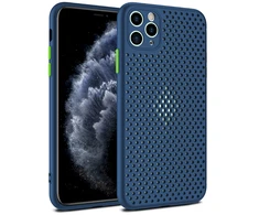 Fusion Accessories Silikoninis dėklas Fusion Breathe, skirtas Huawei P40 Lite Mėlyna