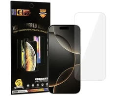 Topt Apsauginis stiklas HARD 2.5D skirtas Apple iPhone 16 PRO/17/17 PRO (stronger glue 380µ)