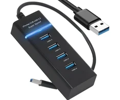 „Fusion Goodbuy Hub“ USB 3.0 prievadų skirstytuvas, 4 prievadų skirstytuvo adapteris