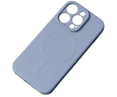 „Fusion“ silikoninis telefono dėklas su „MagSafe“ palaikymu, skirtas „Samsung Galaxy A16 5G“ (A166), pilkas