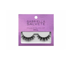 Gabriella Salvete False Eyelash Kit Doll False Blakstienos moterims, 1 pc