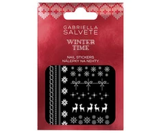 Gabriella Salvete Winter Time Nail Art Stickers Manicure moterims, 1 pc