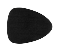 Galda paliktnis 4Living Stone juodas 31x42cm 332974