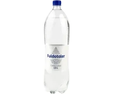 Galda ūdens FULDATALER gāzēts, PET, 1.5l