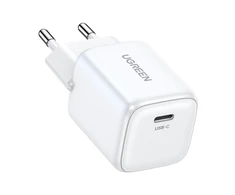 Įkroviklis Ugreen CD318 Nexode mini, GaN, USB-C, 20W, baltas
