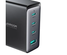 GaN įkroviklis JK Joyroom JR-TCG05UK 140W 3x USB-C USB-A + USB-C / USB-C laidas 240W 1,2m