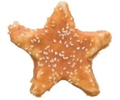 Šunų skanėstai: Trixie Denta Fun Chicken Star, dideli, 9 cm, 30 g/pak. 150 vnt.