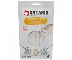 Ontario Laižomas skanėstas su Vištiena + Multivitaminais 5x14g