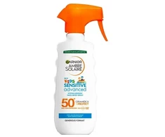 Garnier Ambre Solaire Kids Sensitive Advanced Purškiklis Sun Losjonas kūnui