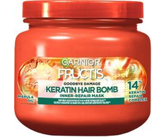 Garnier Fructis Goodbye Damage keratino plaukų bomba plaukų kaukė