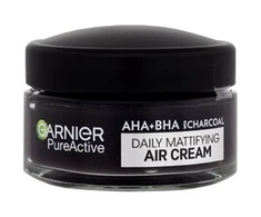 Garnier Grynas aktyvus AHA + BHA aktyvuotas anglis Dieninis matinį atspalvį suteikiantis kreminis kreminis