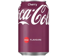 Gāzēts dzēriens COCA COLA Cherry, bundžā, 0.33l (DEP)