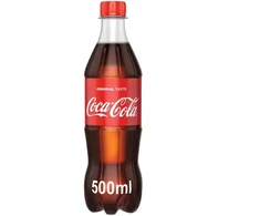 Gāzēts dzēriens COCA COLA, PET, 0.5 l