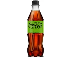 Gāzēts dzēriens COCA COLA Zero, Lime, PET, 0.5l (DEP)